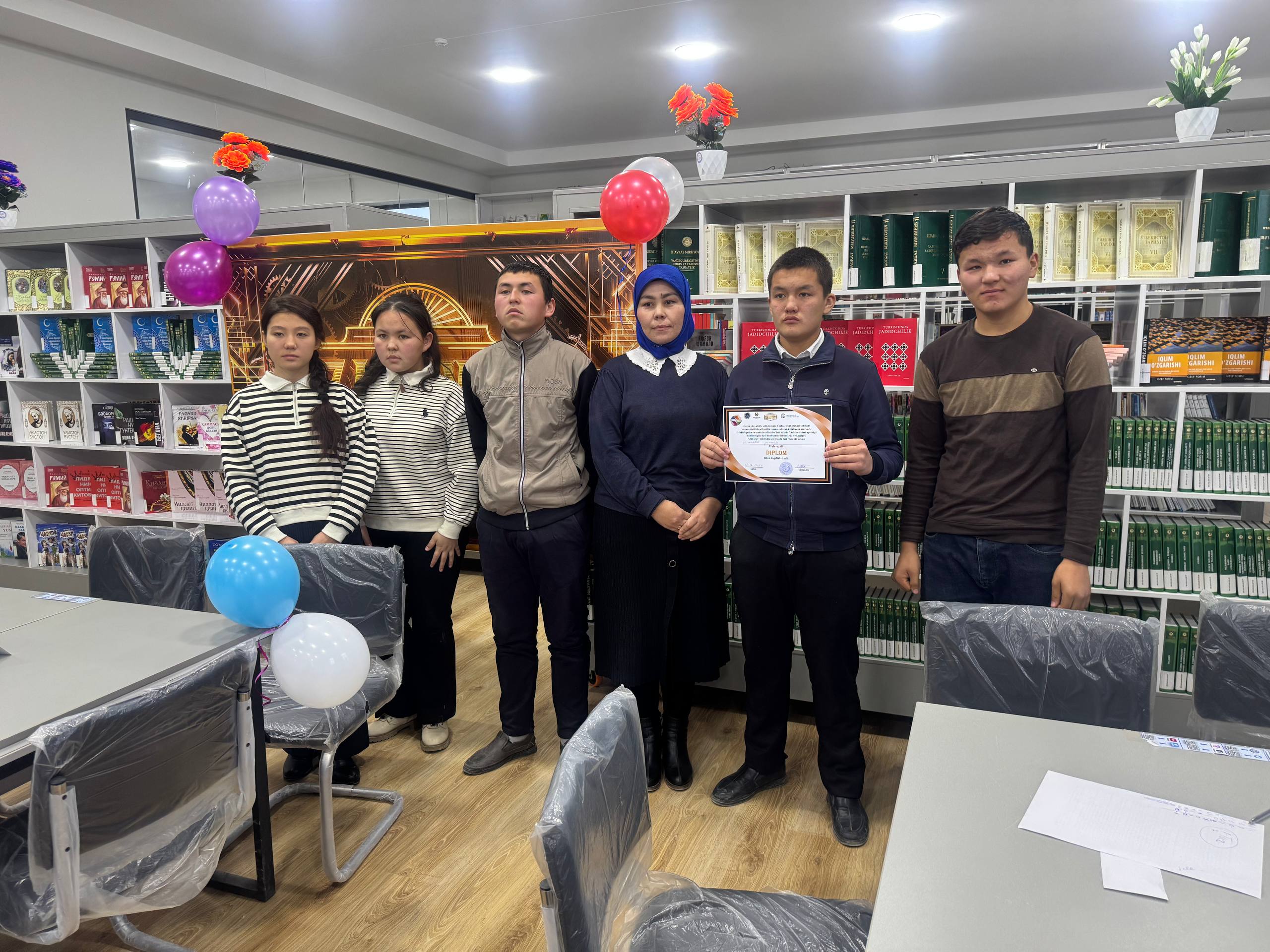 "Yoshlar shaharchasi" ochilishi munosabati bilan Zakovat intellektual oʻyini tanlovi o'tkazildi.