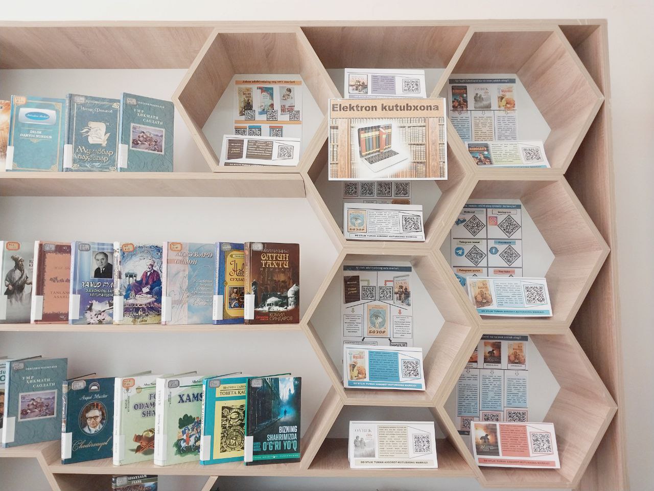 Qr kodli kitoblar targ`iboti davom etmoqda