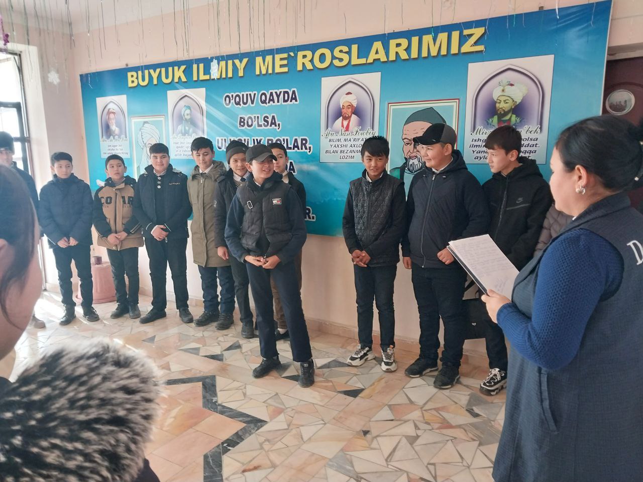 "Yangi yilim,yaxshi yilim" nomli tadbir tashkil qilindi.