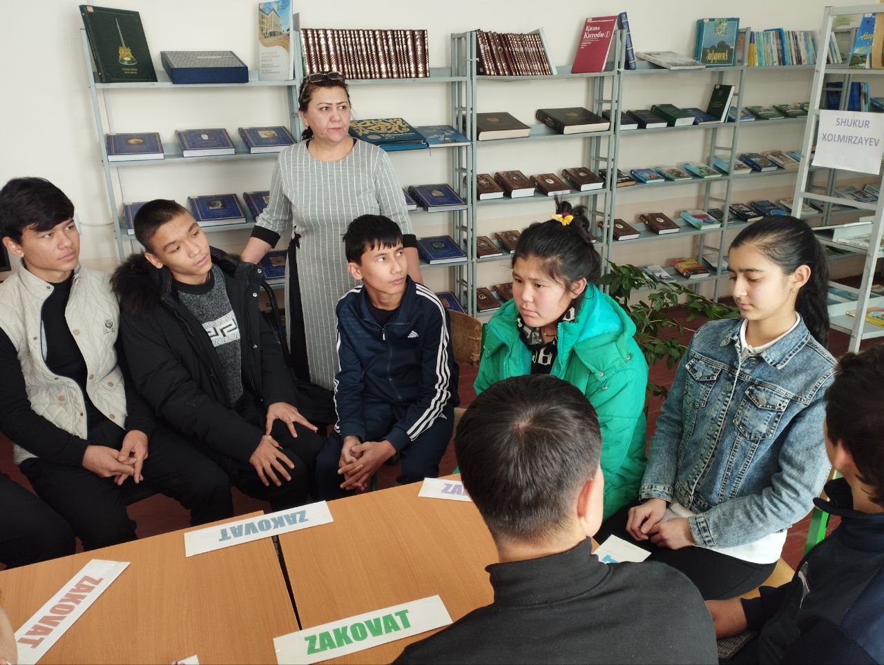 ,, Zakovat intellektual oʻyini,, tashkil qilindi.