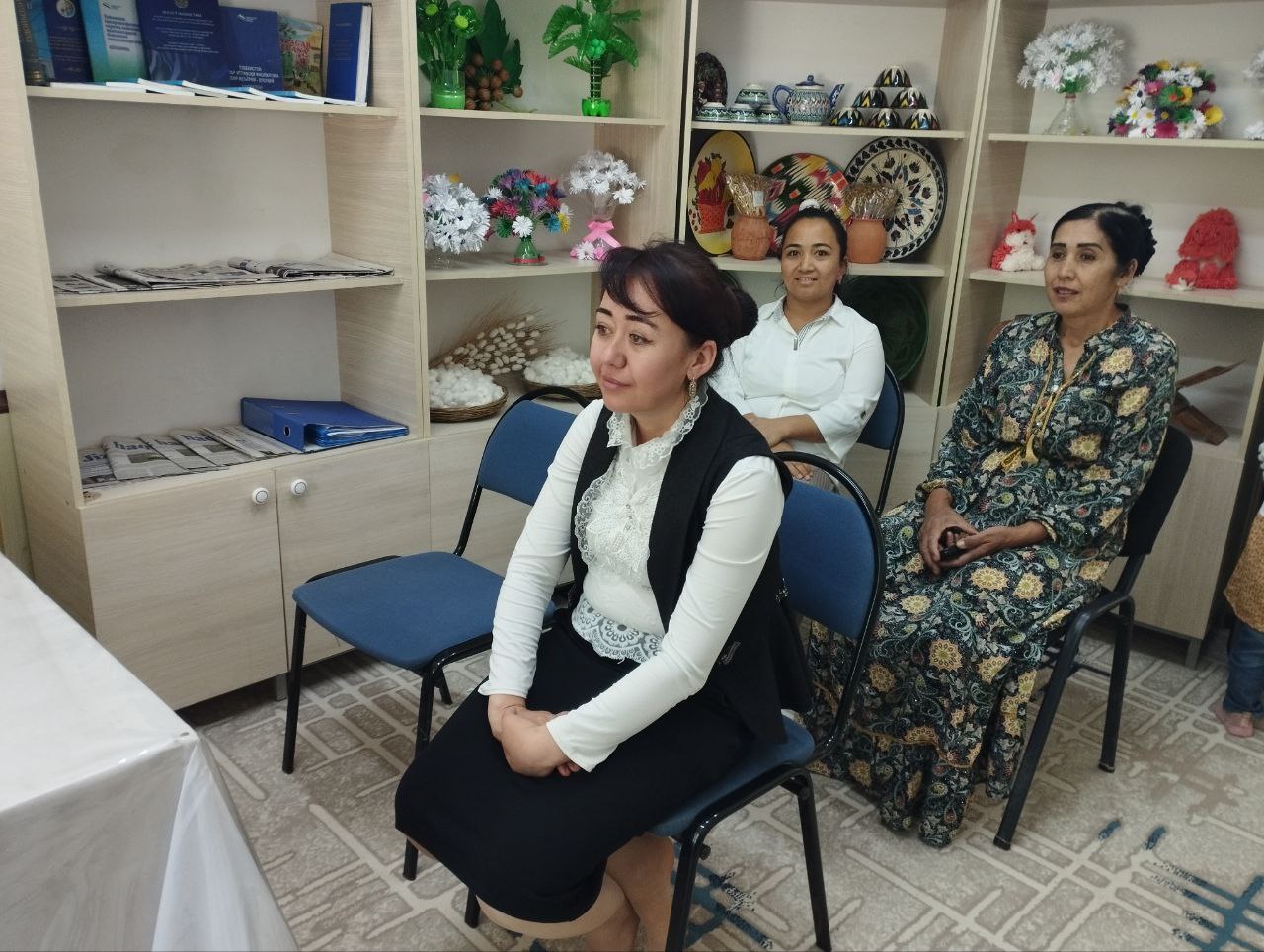 Koʻchma kutubxona loyihasi doirasida 1-sonli DMTT da kitob oʻqish soati oʻtkazildi.