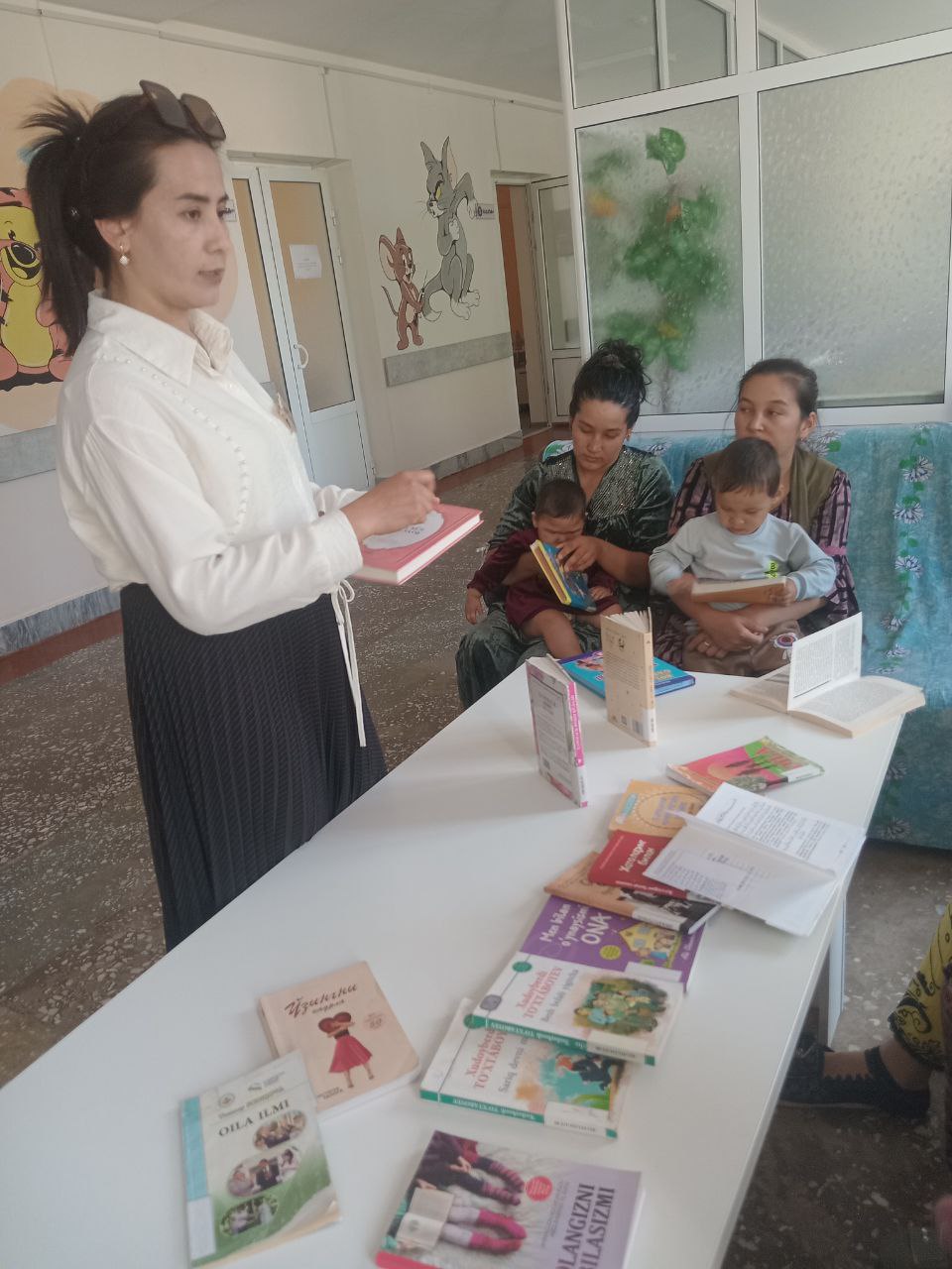 "Keling kitob o'qiymiz " deb nomlangan targ'ibot tadbiri tashkil qilindi.