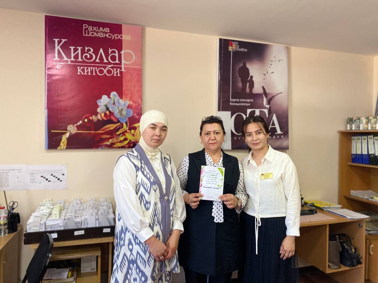 Akramovna Fazilat Tursunovaning "Koʻnglimdagi oʻylarim" nomli yangi kitobining taqdimoti o'tkazildi.