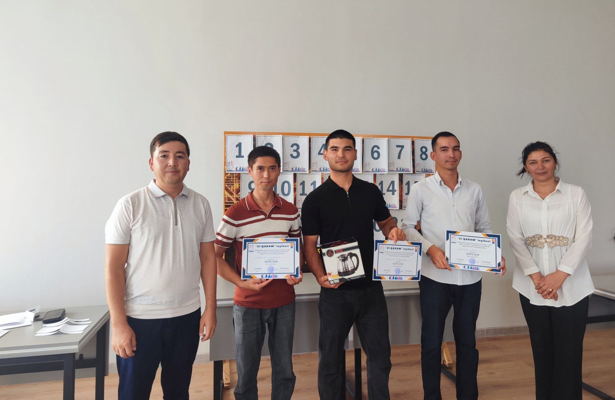 "21 qadam" loyihasining navbatdagi bosqichi bo`lib o`tdi