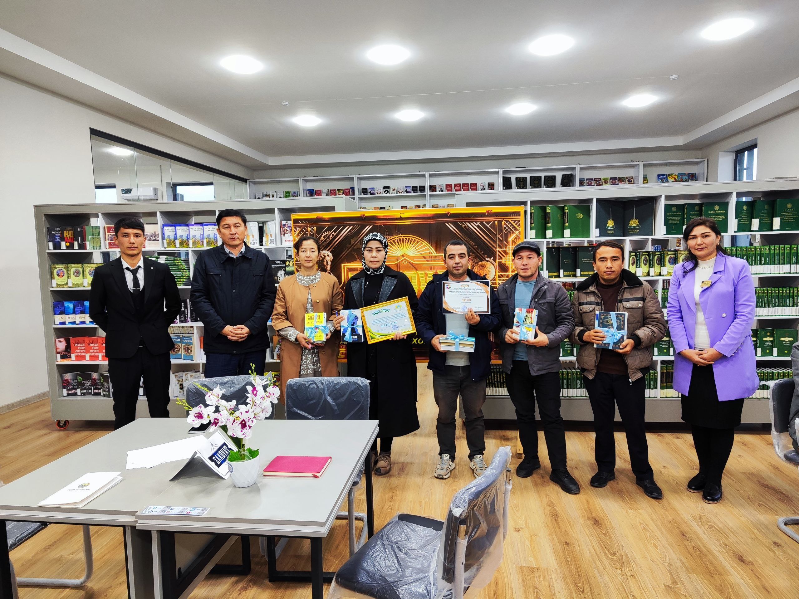 "Ustozlar davrasi" nomli Zakovat intellektual o'yini  yakuniy final bosqichi oʻtkazildi.