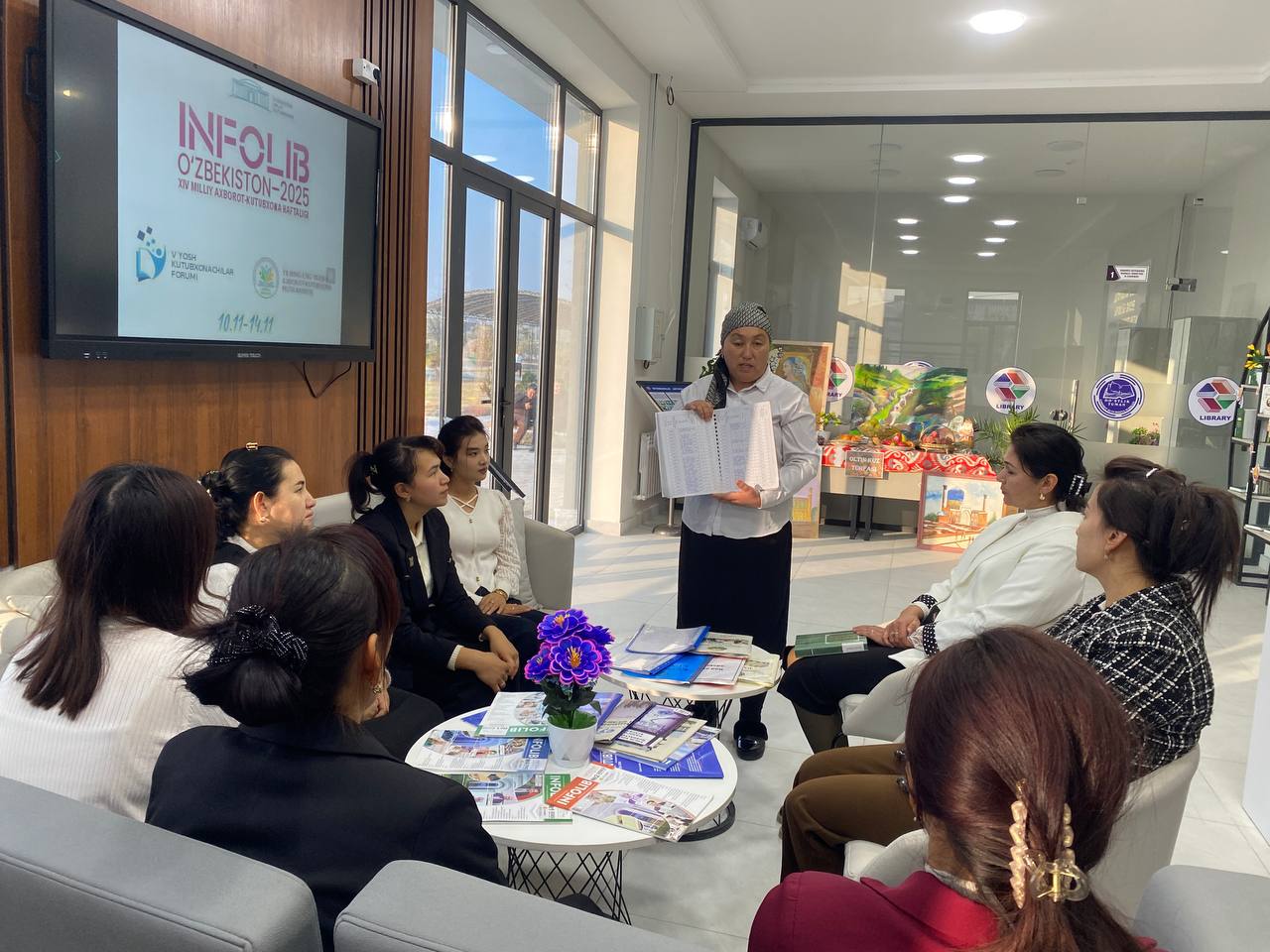 Mahorat darsi tashkil qilindi.