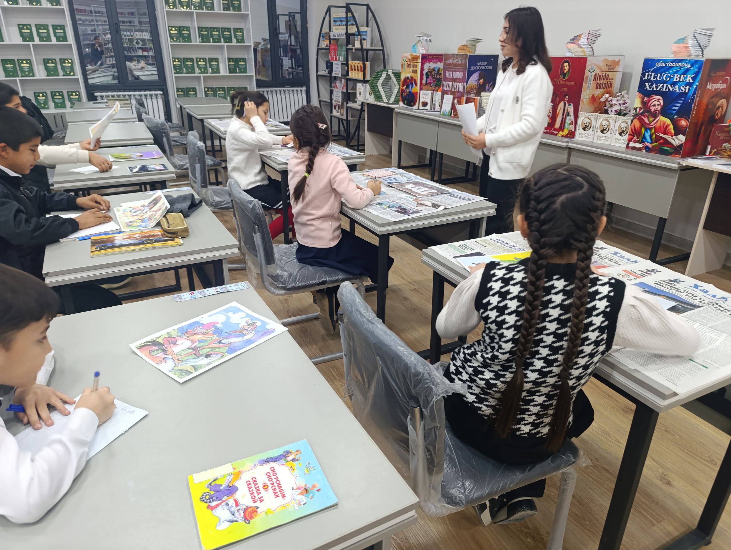 "Ertak qahramonlarini gavdalantiramiz'' nomli tadbir qilindi.