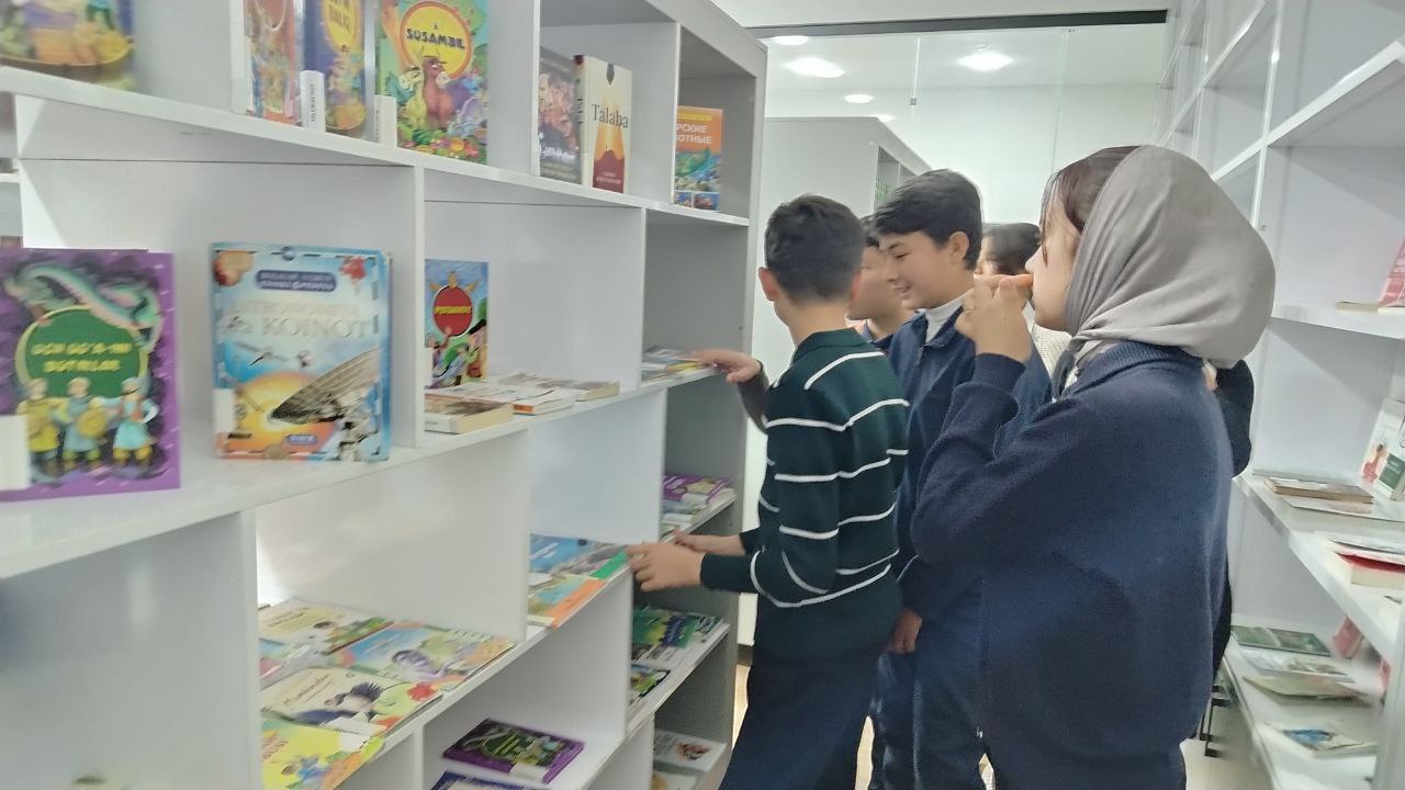 "Kitoblar qaʼlasiga yoʼl" nomli sayohat tashkil etildi.