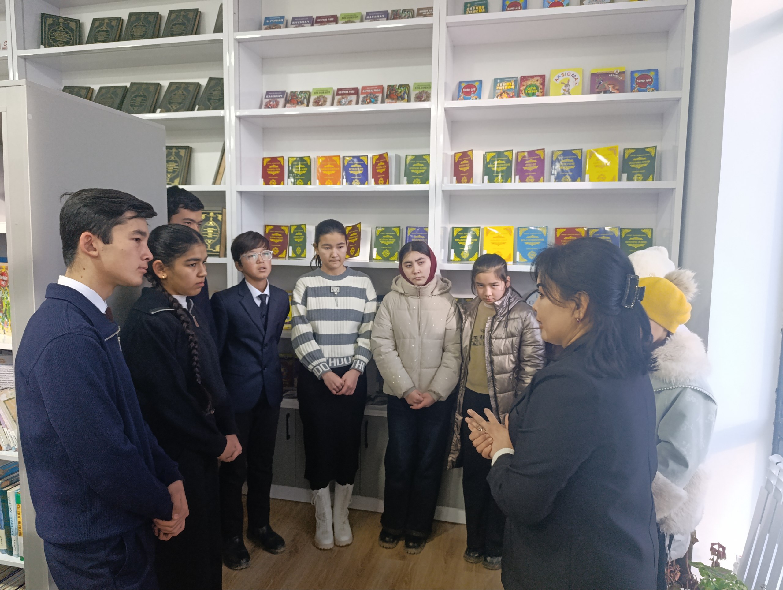 "Bilim va tafakkur sari ilhomli sayohat" nomli ekskursiya tashkil etildi.