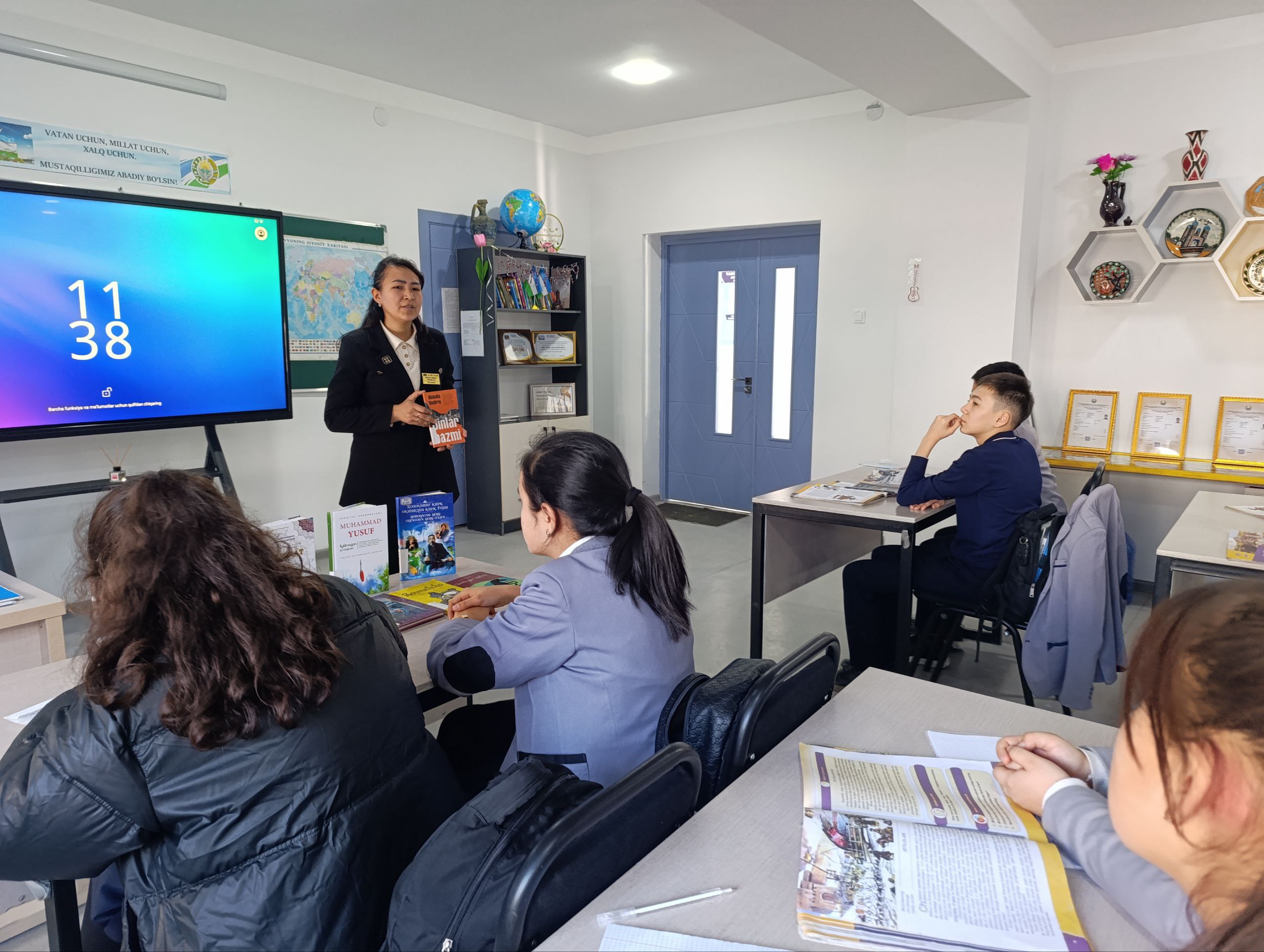 "Bir asar tarixi" shiori ostida "Mutola-maʼnaviyat manbai" nomli davra suhbati tashkil etildi.