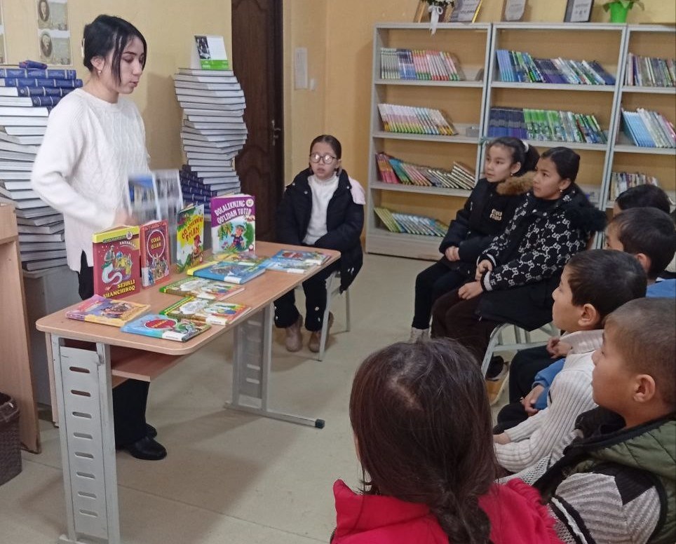 "Ertaklar yaxshilikka chorlar" nomli davra suhbati tashkil qilindi.