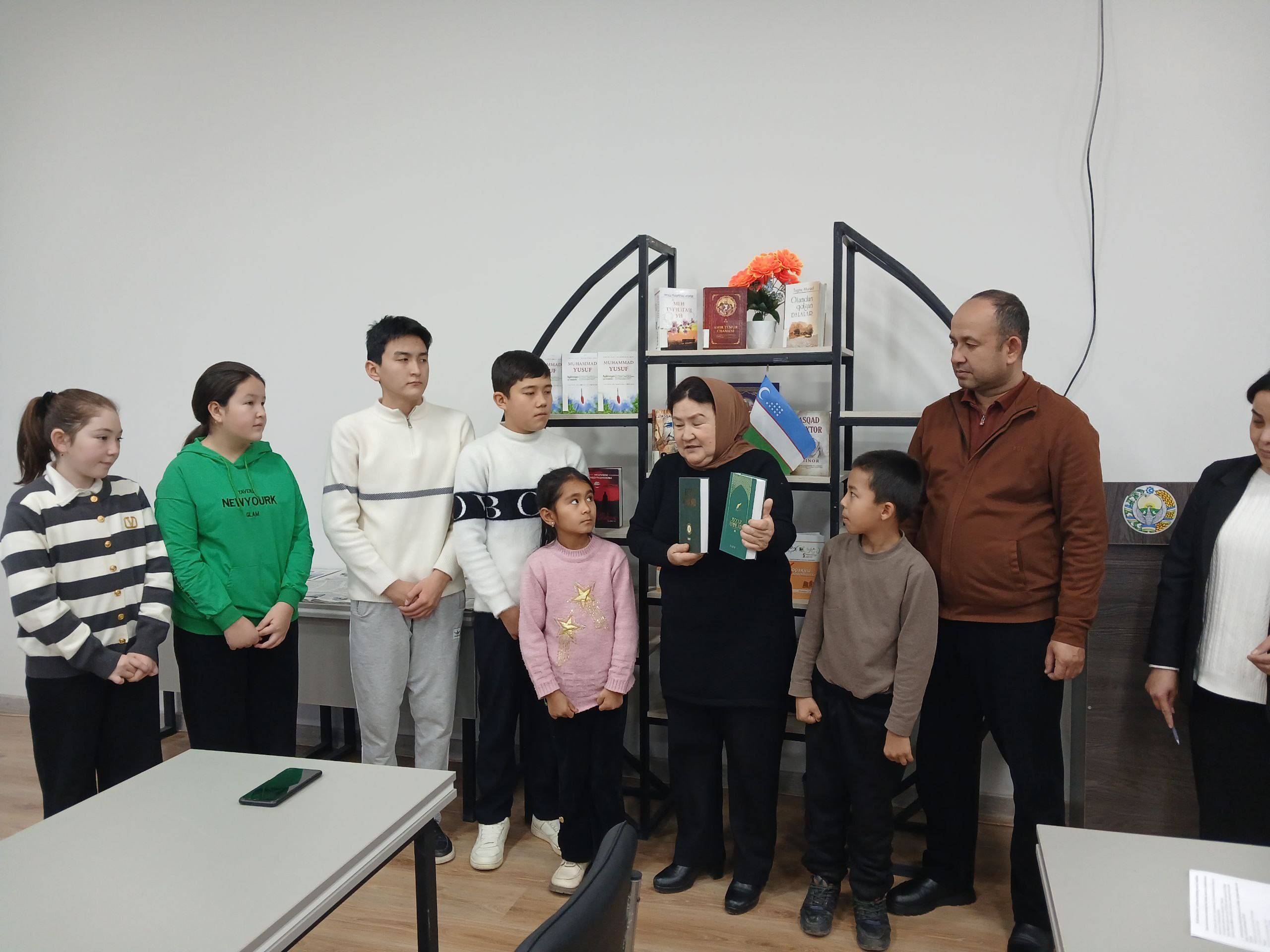 Kutubxonamizda muhim ma’naviy-ma’rifiy uchrashuv bo‘lib o‘tdi.