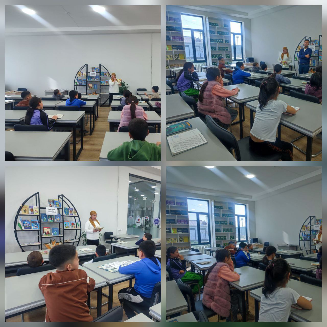 "Mutolaa- tafakkur  qanoti ,, nomli mazmunli davra suhbati tashkil etildi.