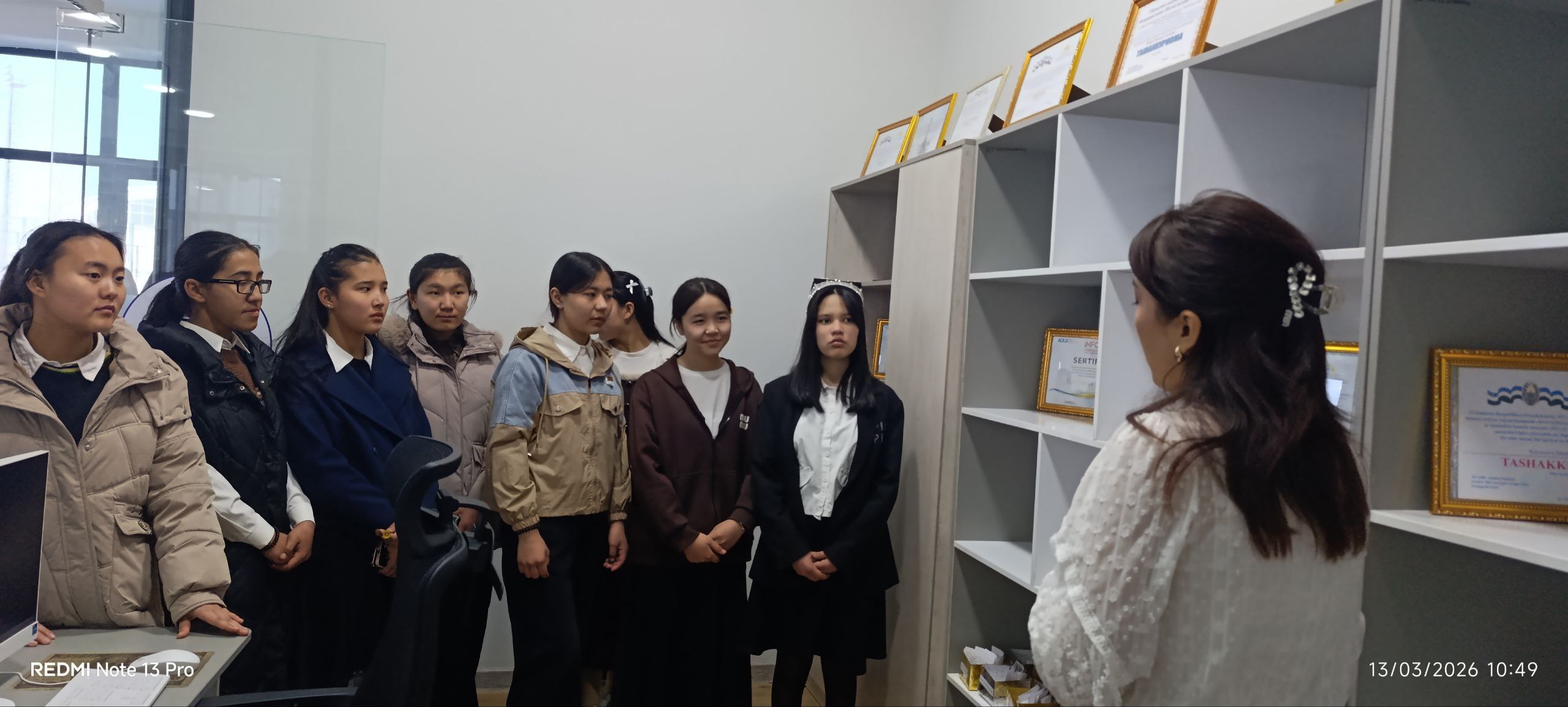 “Kitob bilan nurli kelajak sari”nomli qiziqarli va mazmunli sayohat tashkil etildi.