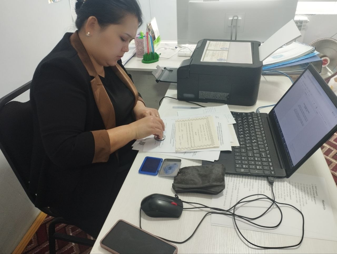 Ko`chma kutubxona doirasida 7-sonli davlat maktabgacha ta’lim tashkiloti bilan tuzilgan hamkorlik shartnomasi yangilandi.