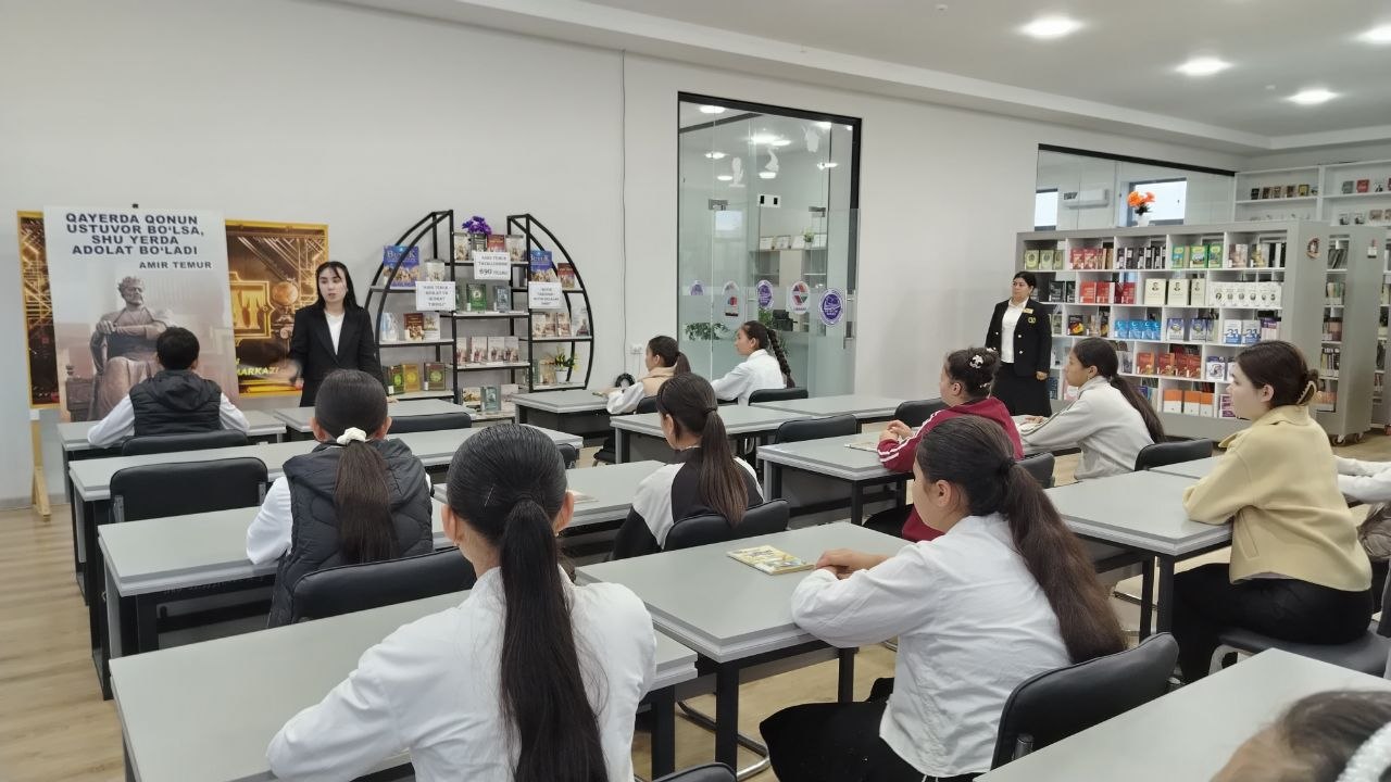 "Buyuk tarixdan kelajak sari" nomli davra suhbati tashkil etildi.