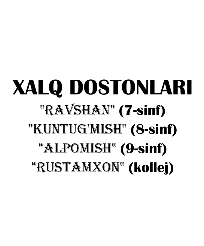 Xalq dostonlari